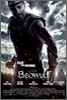 Thumbnail image of Beowulf poster 2 - Beowulf stands in semi-profile, ready for action